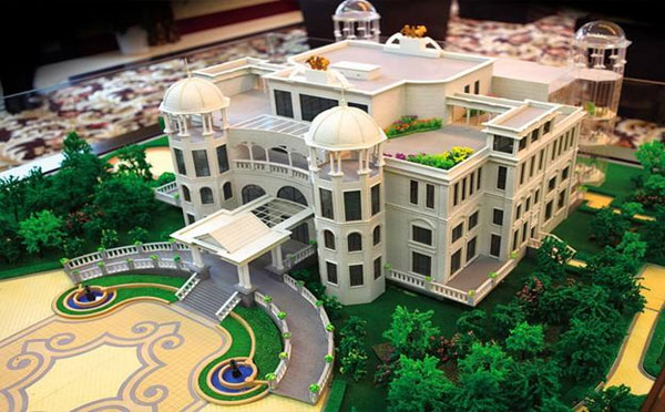 农业迭部迭部沙盘模型的应用