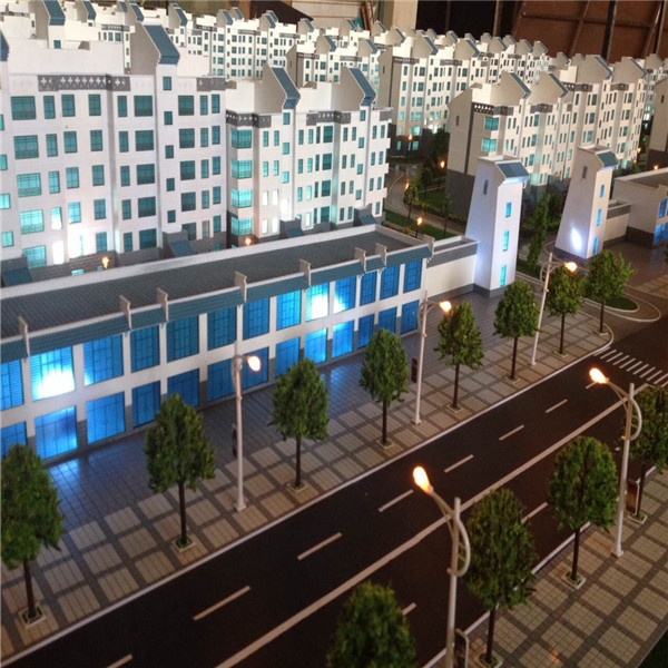 民勤迭部楼盘模型