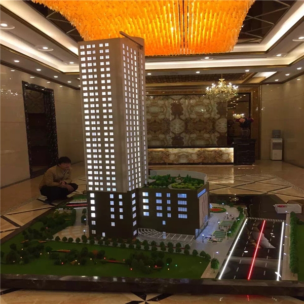 西北更大比例迭部楼盘模型展示
