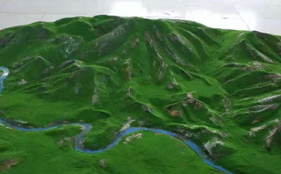 现代迭部迭部沙盘模型的优势