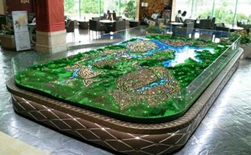 制作迭部迭部沙盘模型需要注意细节